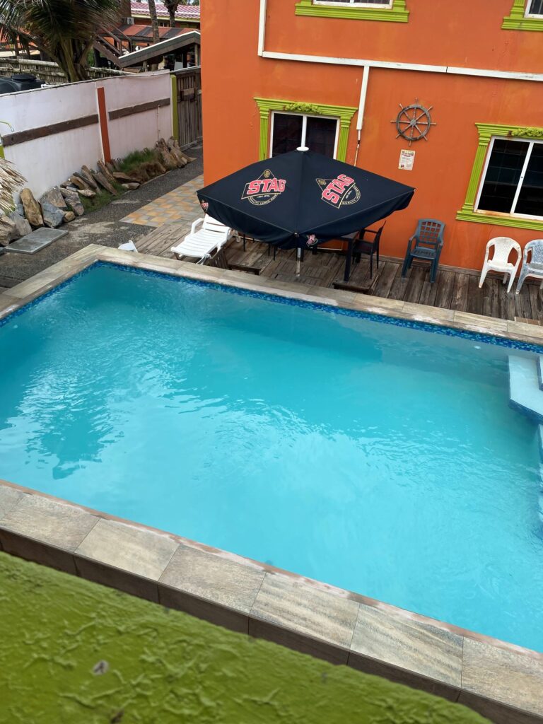Pool at Simply Beautiful Villa in Manzanilla, Trinidad
