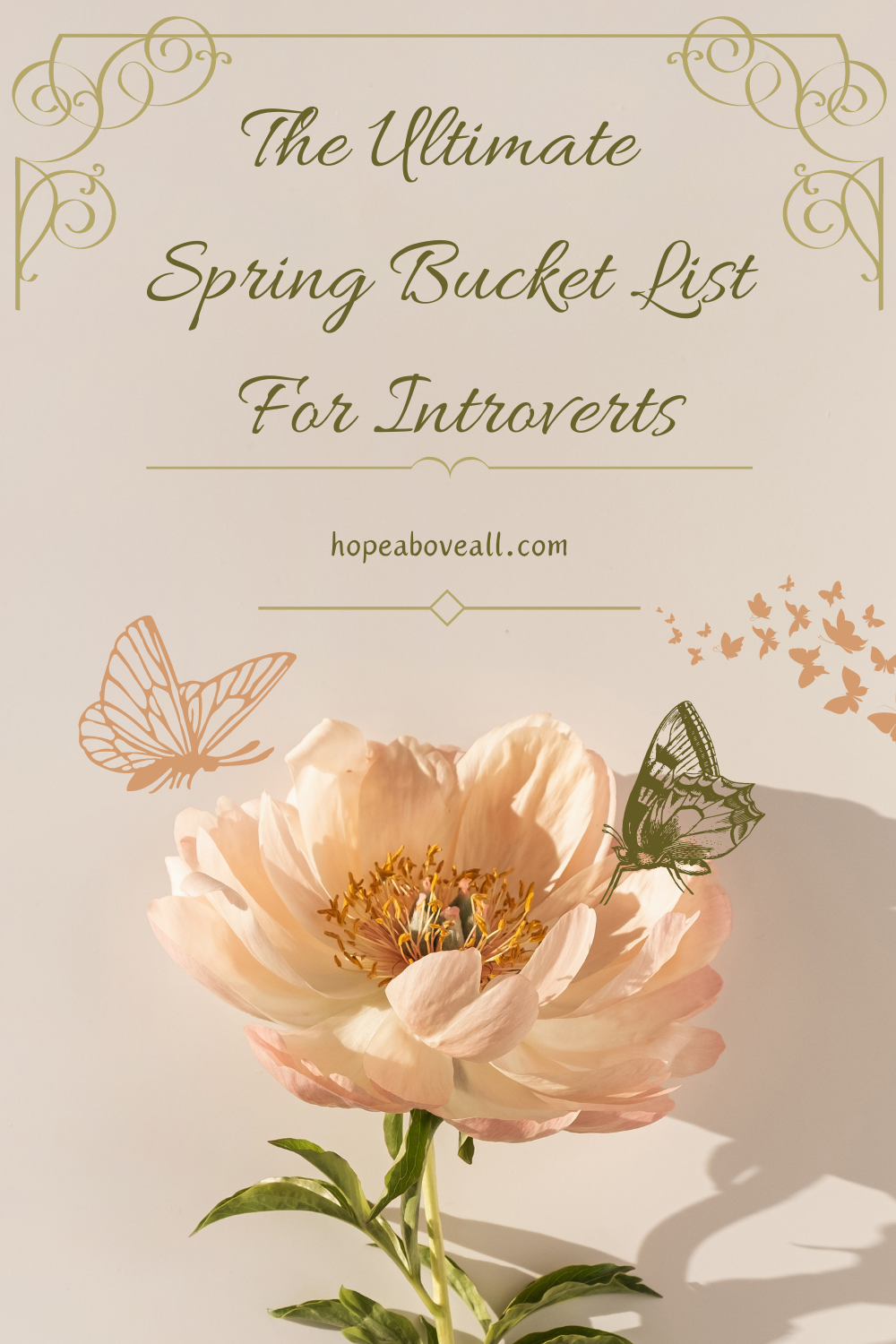 The Ultimate Spring Bucket List For Introverts | Hope Above All