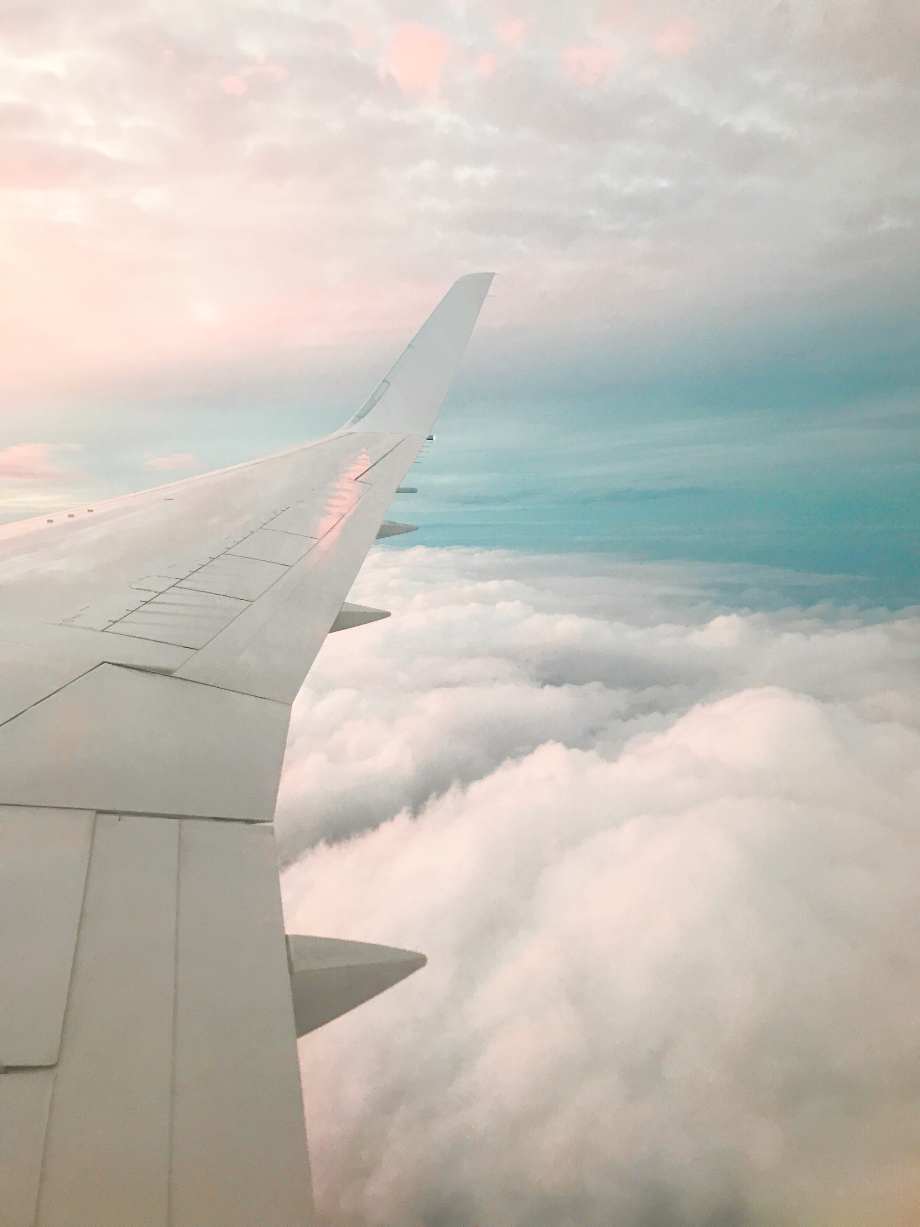 View from a airplane