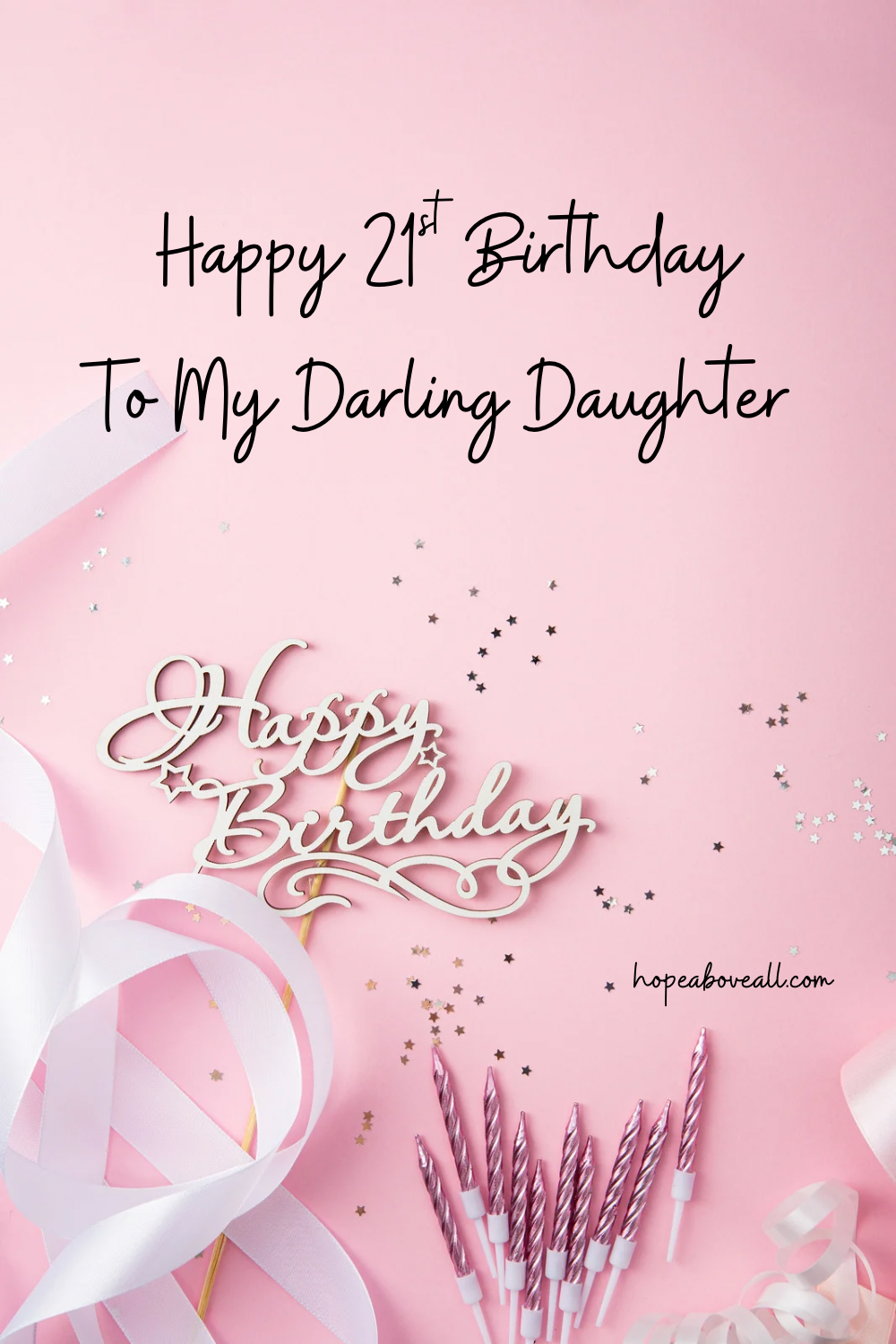 Happy 21st birthday greeting