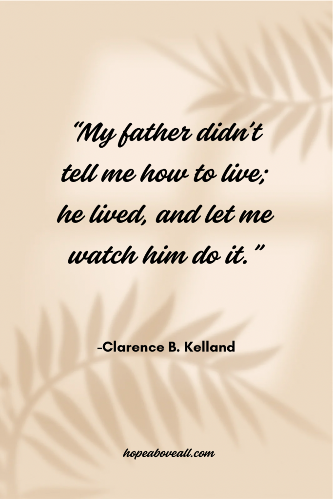 A Father's Day quote